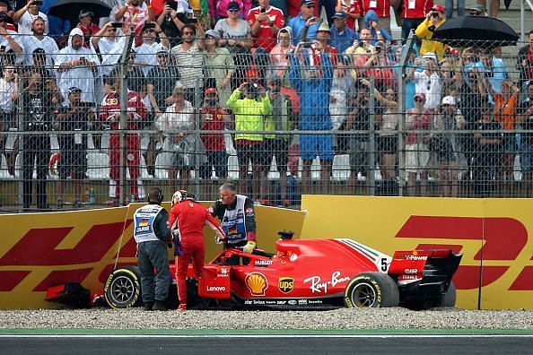 Vettel was the victim of his own downfall in 2018.